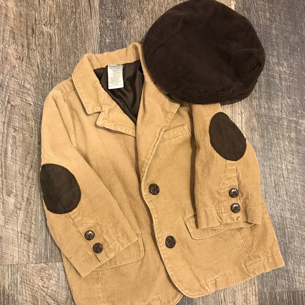 Gymboree blazer, children's place hat